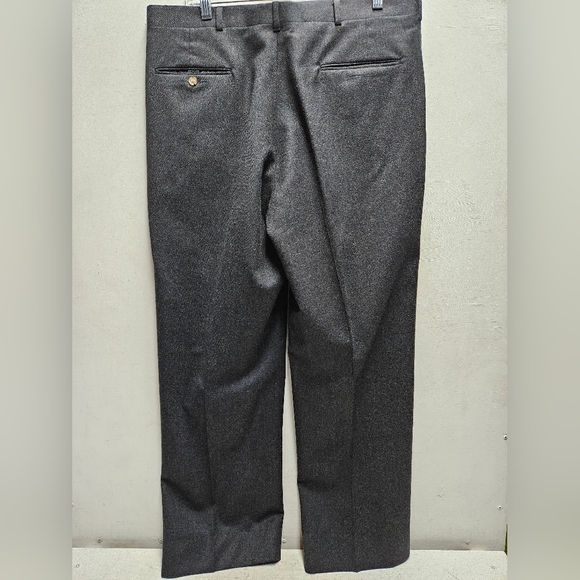 John Alexander charcoal grey 100% wool dress pants ~ mens 34x30 - Picture 5 of 11
